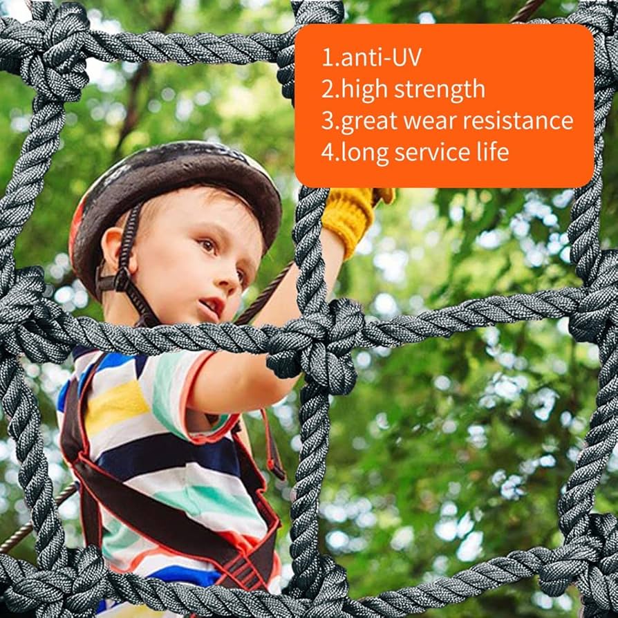 Amazon.com: 3.3' X 9.9' Polyester Playground Net, Heavy Duty